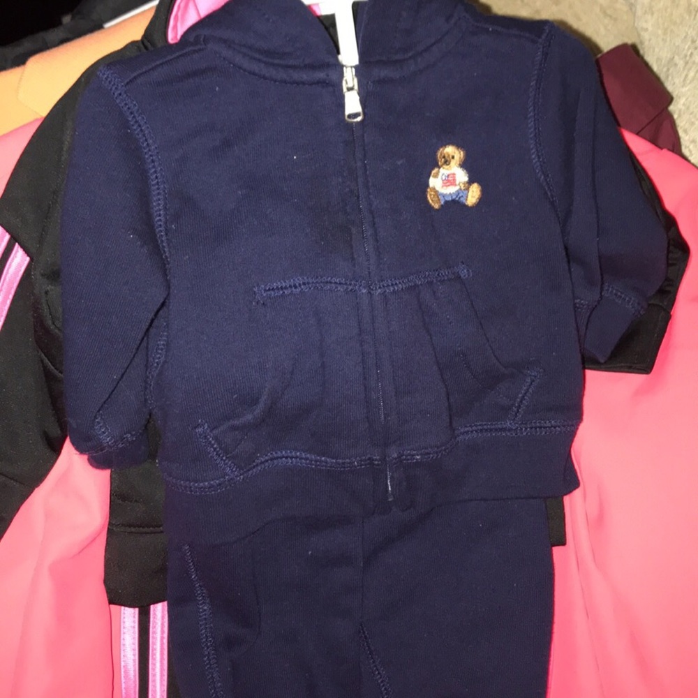 Baby 2 Piece Polo Jumpsuit